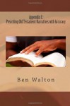 Preaching Old Testament Narratives with Accuracy - Ben Walton