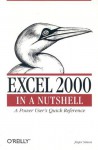 Excel 2000 in a Nutshell - Jinjer Simon