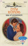 Law of Possession - Emma Richmond