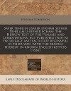 Safer tehilim usafer eykhah sepher tehillim u-sepher echam: the Hebrew text of the Psalmes and Lamentations, but published (for to encourage and facilitate beginners in their way) with the readng thereof in known English Letters (1656) - William Robertson