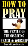 The Prayer of Thanksgiving, Praise & Worship (How To Pray) - David Lee Martin