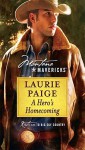 A Hero's Homecoming (Montana Mavericks: Return To Big Sky Country) - Laurie Paige