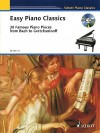 Easy Piano Classics: 30 Famous Piano Pieces from Bach to Gretchaninoff/30 Beliebte Stucke Von Bach Bis Gretchaninoff/30 Pieces Celebres de [With CD ( - Marianne Magolt
