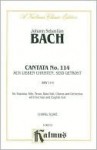 Cantata No. 114 -- Ach Lieben Christen, Seid Getrost: Satb with Satb Soli (German, English Language Edition) - Johann Sebastian Bach