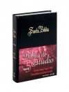 Biblia de Estudio Serie 50: Version Reina-Valera 1960, dura negro, indice, palabras de Jesus en rojo (Spanish Study Bible) - Vida Publishers