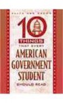 Ten Things That Every American Government Student Should Read - Karen O'Connor