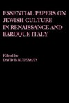 Essential Paper on Jewish Culture in Renaissance and Baroque Italy - Kaja Silverman