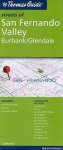 San Fernando/Glendale/Burbank, California Map - Rand McNally, Rand Mcnally Paper Folded Map