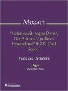 "Natus cadit, atque Deus", No. 8 from "Apollo et Hyacinthus" (K38) (Full Score) - Wolfgang Amadeus Mozart