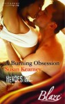 A Burning Obsession (Blaze) - Susan Kearney