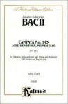 Cantata No. 143 -- Lobe Den Herren, Meine Seele: Satb with Stb Soli (2nd Setting) (German, English Language Edition) - Johann Sebastian Bach