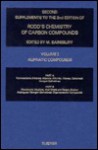 Second Supplements to the 2nd Edition of Rodd's Chemistry of Carbon Compounds : Aliphatic Compounds : Part A: Hydrocarbons (Alkanes, Alkenes, Alkynes, ... Chemistry of Carbon Compounds 2nd Edition) - Malcolm Sainsbury