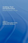 Auditing, Trust and Governance - Reiner Quick, Stuart Turley, Marleen Willekens