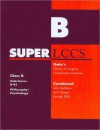 Class B: Subclasses B-BJ Philosophy Psychology: Super LCCS - Gale Cengage Learning