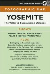 Wildernes Press Topographic Map Yosemite: The Valley & Surrounding Uplands - Wilderness Press