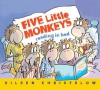 Five Little Monkeys Reading in Bed (Board Book) - Eileen Christelow