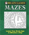 PUZZLES: Brain Games: Mazes - NOT A BOOK