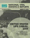 National Vital Statistics Report Volume 58, Number 10: United States Life Tables, 2005 - Centers for Disease Control and Prevention