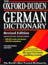 The Oxford-Duden German Dictionary: German-English/English-German (Rev ed) (Thumb Index ed) - Werner Scholze-Stubenrecht