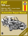 Fiat 124 Sport/Spider '68'78 - John Harold Haynes, Haynes Publishing, A. Sharp