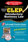 CLEP Introductory Business Law w/ TestWare CD - Lisa M. Fairfax, CLEP