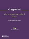 Che non puo d'un ciglio il lampo - Francesco Gasparini