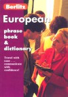 European Phrase Book & Dictionary (Berlitz Phrase Books) - Berlitz Guides