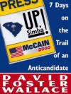 Up, Simba!: 7 Days on the Trail of an Anticandidate - David Foster Wallace