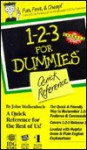 1 2 3 For Dummies Quick Reference - John Walkenbach, Dan Gookin
