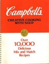 Campbell'S Creative Cooking with Soup (Spiral Bound Paperback) - Campbell Soup Company