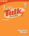 Let's Talk 1 Teacher's Manual [With Quizzes & Tests Audio CD] - Leo Jones