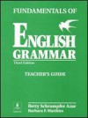 Fundamentals of English Grammar--Teacher's Guide - Betty Schrampfer Azar, Barbara F. Matthies