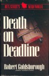 Death on a Deadline - Robert Goldsborough