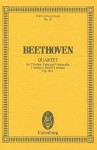 String Quartet in C Minor, Op. 18/4 - Ludwig van Beethoven