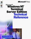 Microsoft Windows NT Server 4.0 Terminal Server: Technical Reference - Brian Craig Cumberland, Andrew Muir, Gavin Carius