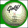 Golf: Great Moments & Dubious Achievements in Golf History - Floyd Conner, Miniature Book Collection