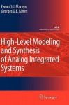 High-Level Modeling and Synthesis of Analog Integrated Systems - Georges Gielen, Georges G.E. Gielen