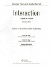 Sam Answer Key with Audio Script for St. Onge/St. Onge/Powers' Interaction: Langue Et Culture, 9th - Susan St Onge, Ronald St Onge, Scott Powers