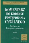 Komentarz do kodeksu postępowania cywilnego. Cz. 1 t. 2, Postępowanie rozpoznawcze - Tadeusz Ereciński