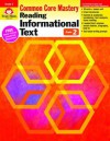 Reading Informational Text: Common Core Mastery, Grade 2 - Evan-Moor Educational Publishers