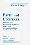 Faith And Contexts - Walter J. Ong