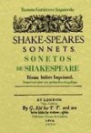 Sonetos De Shakespeare. Precio en Dolares - RAMON GUTIERREZ IZQUIERDO, 1 TOMO