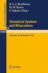 Dynamical Systems and Bifurcations: Proceedings of a Workshop Held in Groningen, the Netherlands, April 16-20, 1984 - Boele Braaksma, Floris Takens