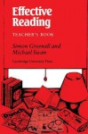 Effective Reading Teacher's Book: Reading Skills for Advanced Students - Simon Greenall, Michael Swan