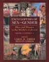 Encyclopedia of Sex and Gender: Men and Women in the World's Cultures Topics and Cultures (2 Volumes) - Carol R. Ember, Melvin Ember