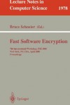 Fast Software Encryption - Bruce Schneier