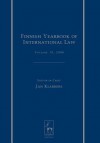 Finnish Yearbook Of International Law - Jan Klabbers