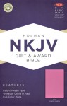 NKJV Gift & Award Bible, Pink Imitation Leather - Holman Bible Publisher