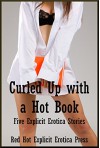 Curled Up with a Hot Book: Five Explicit Erotica Stories: Five Explicit Erotica Stories - Amy Dupont, Samantha Sampson, Angela Ward, Sarah Blitz, Connie Hastings