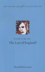 The Oxford English Literary History: Volume 12: 1960-2000: The Last of England? - Randall Stevenson